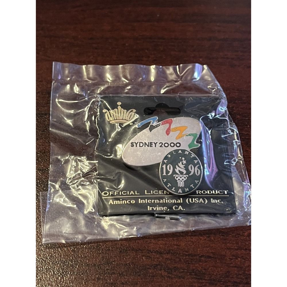 Vintage 1996 Atlanta Summer Olympics Sydney‎ 2000 Lapel Hat Pin